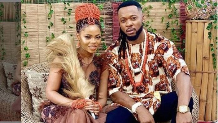 Flavour Et Chidima Refont Surface En Tenue De Mariage